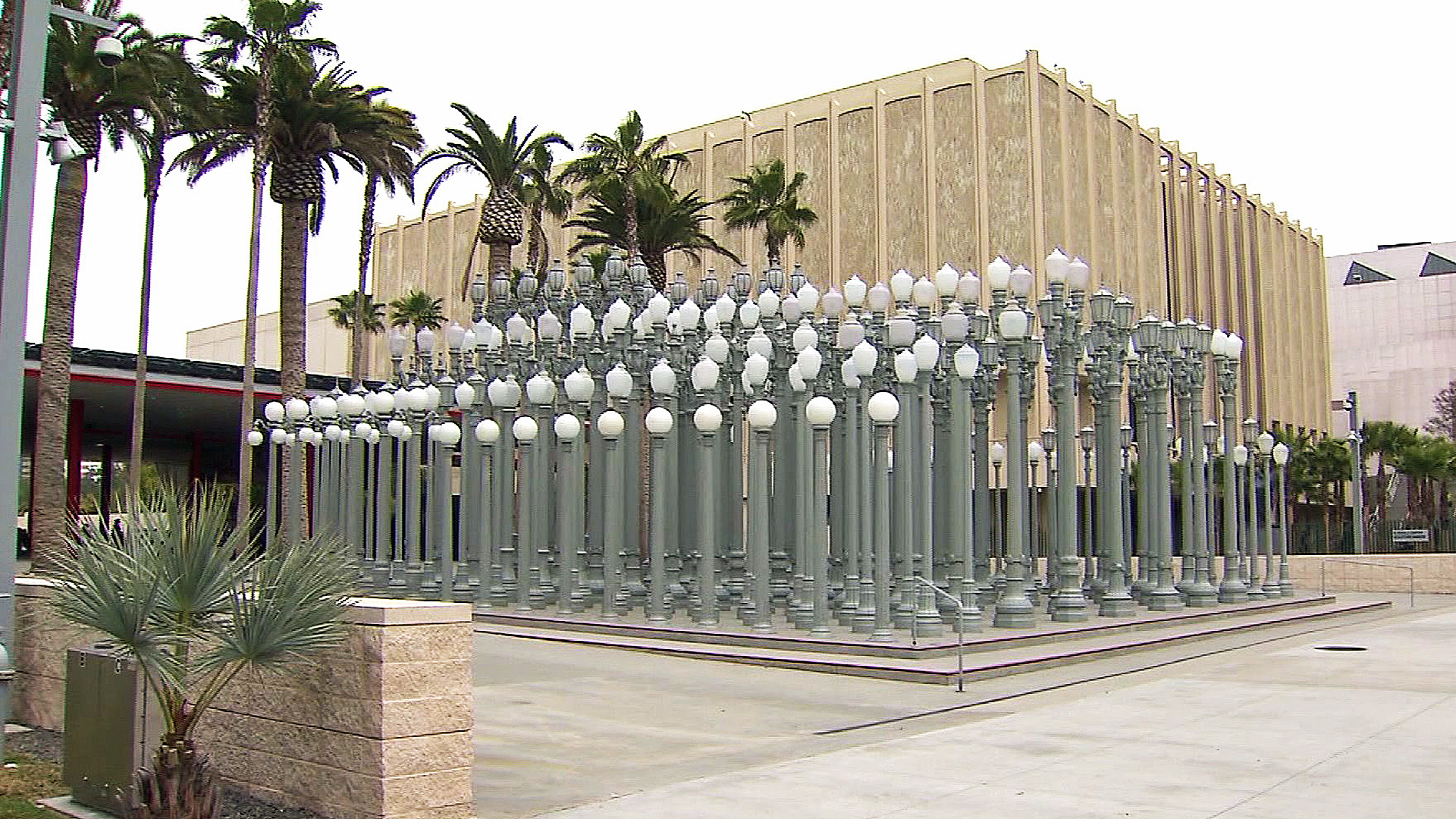 The Los Angeles County Museum of Art is seen in this file photo. (Credit: KTLA)