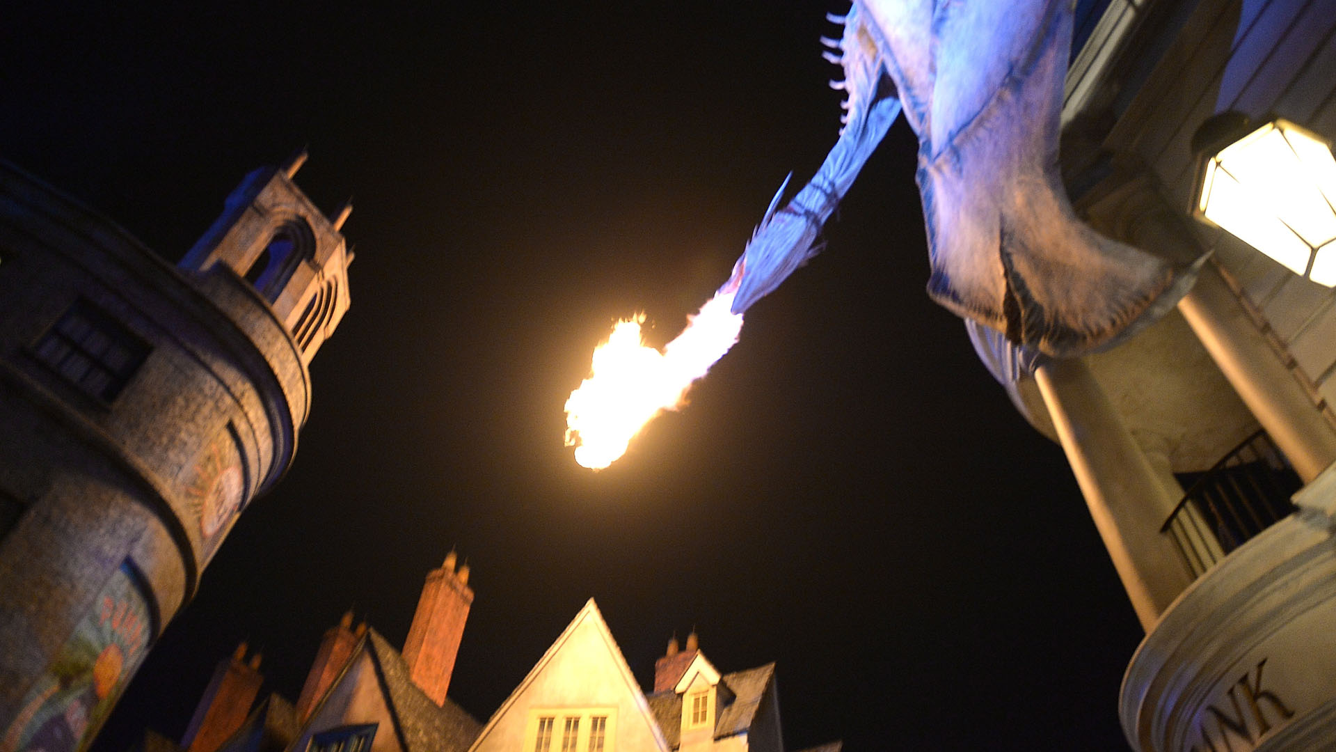 The Wizarding World of Harry Potter location in Orlando, Florida, is seen in this June 18, 2014, photo. (Credit: Gustavo Caballero/Getty Images)