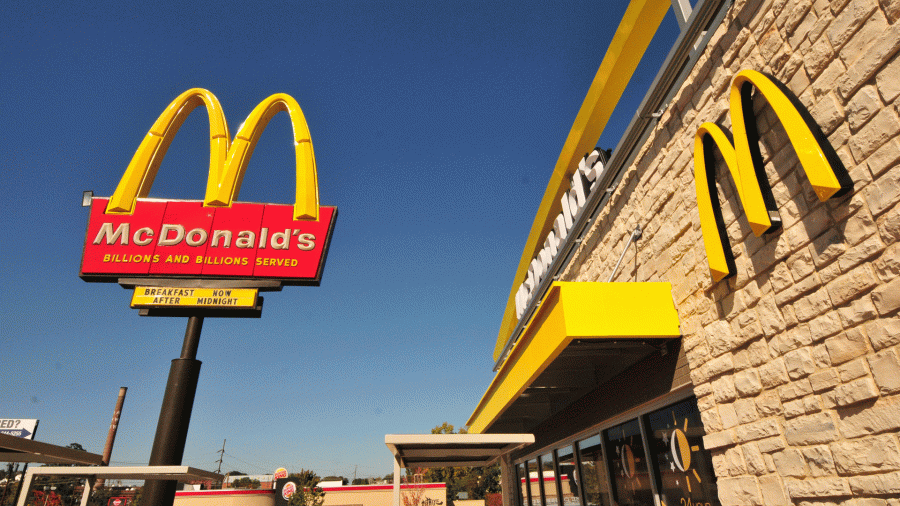 A McDonald's restaurant is seen in a file photo. (Credit: CNN)