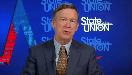 Colorado Gov. John Hickenlooper speaks on Nov. 29, 2015, about the deadly shootings at a local Planned Parenthood. (Credit: CNN)