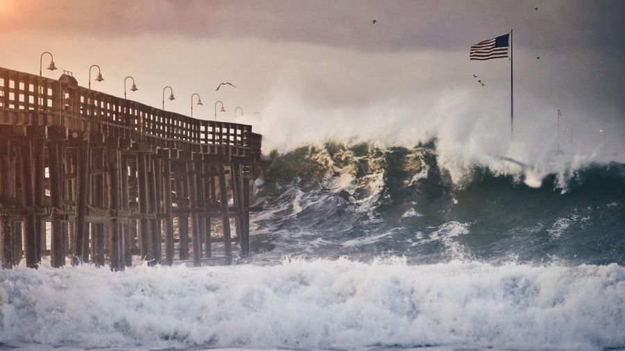 ventura pier tide waves