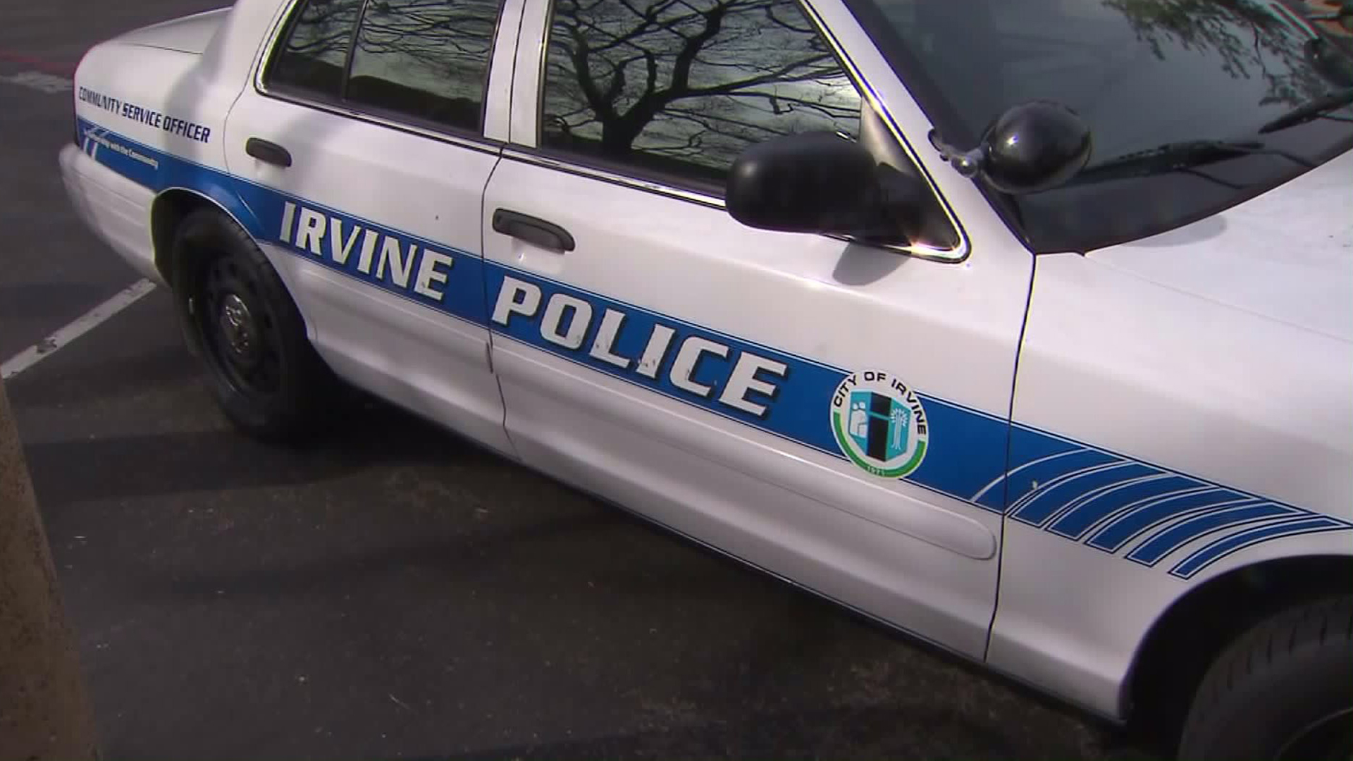 An Irvine Police Department patrol vehicle is seen in this file photo. (Credit: KTLA)