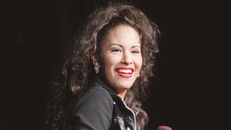 Selena Quintanilla is seen in an undated file photo. (Los Angeles Times)