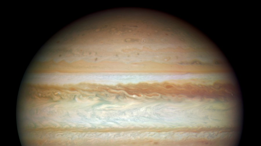 In this image provided by NASA, ESA, and the Hubble SM4 ERO Team, the planet Jupiter is pictured July 23, 2009 in Space. (Credit: NASA, ESA, and the Hubble SM4 ERO Team via Getty Images)