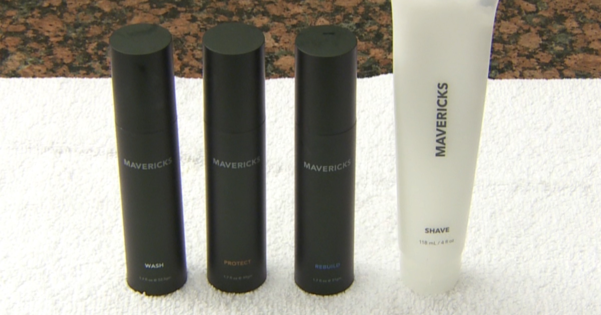 mavericks skin care line ktla rich on tech