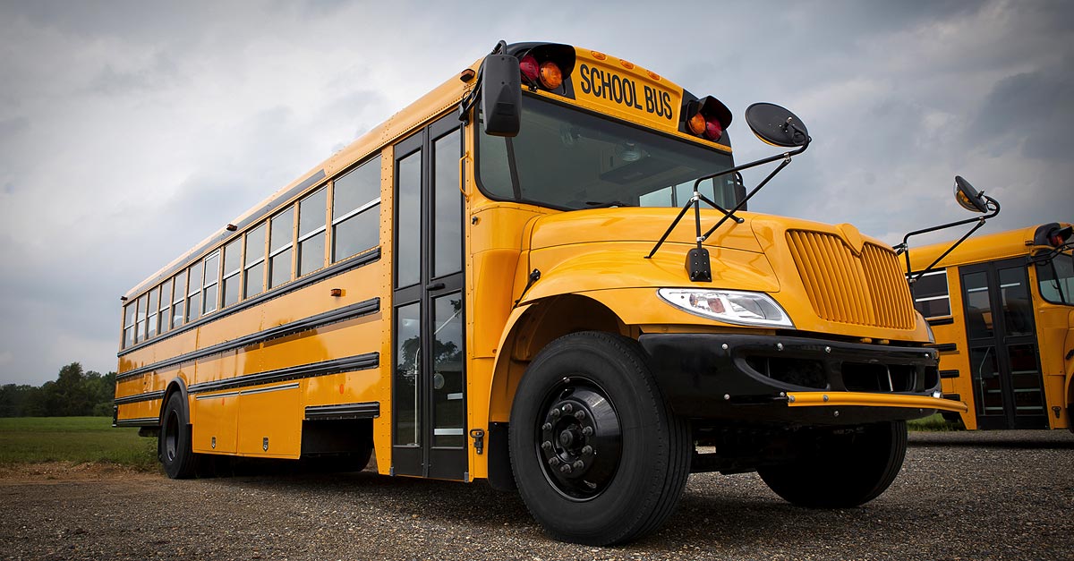 A school bus is seen in a file photo.