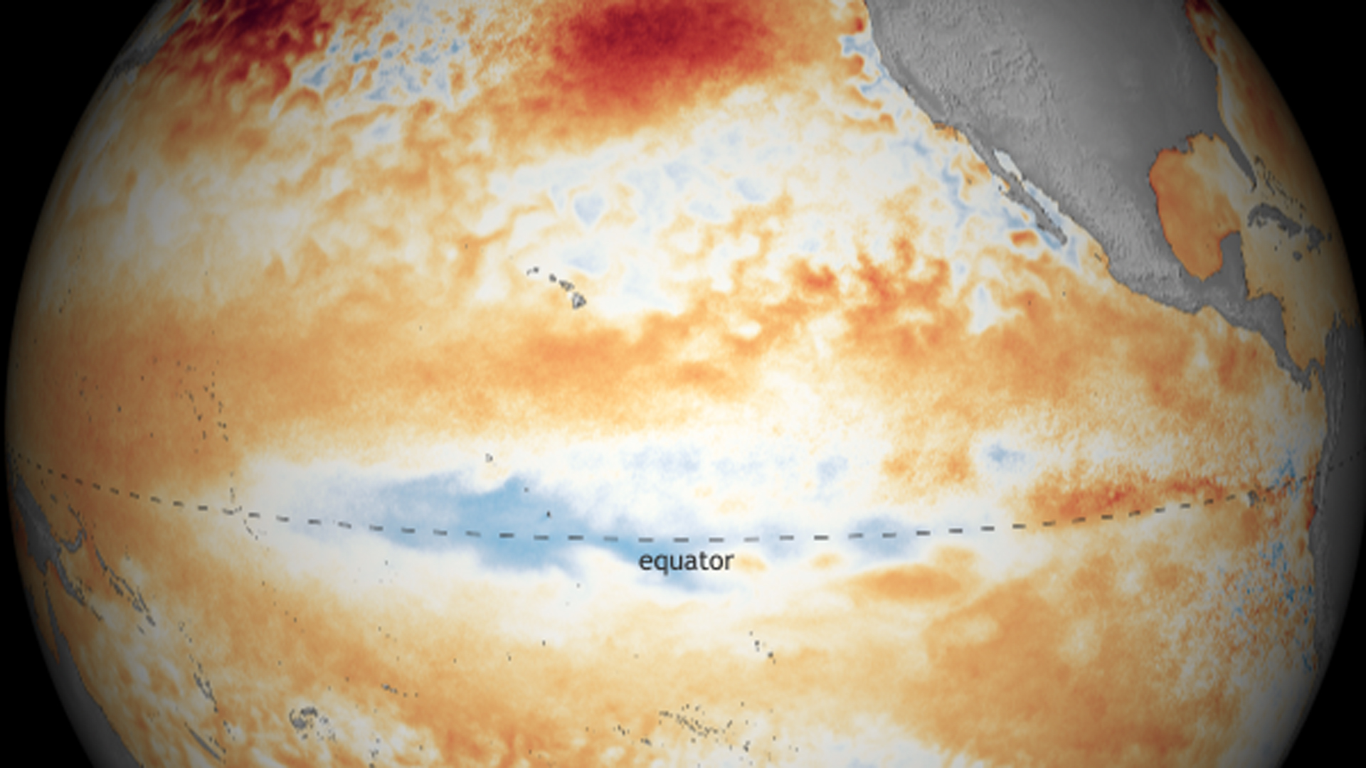 La Niña is characterized by a cooling of ocean waters in the Pacific. (Climate.Gov)