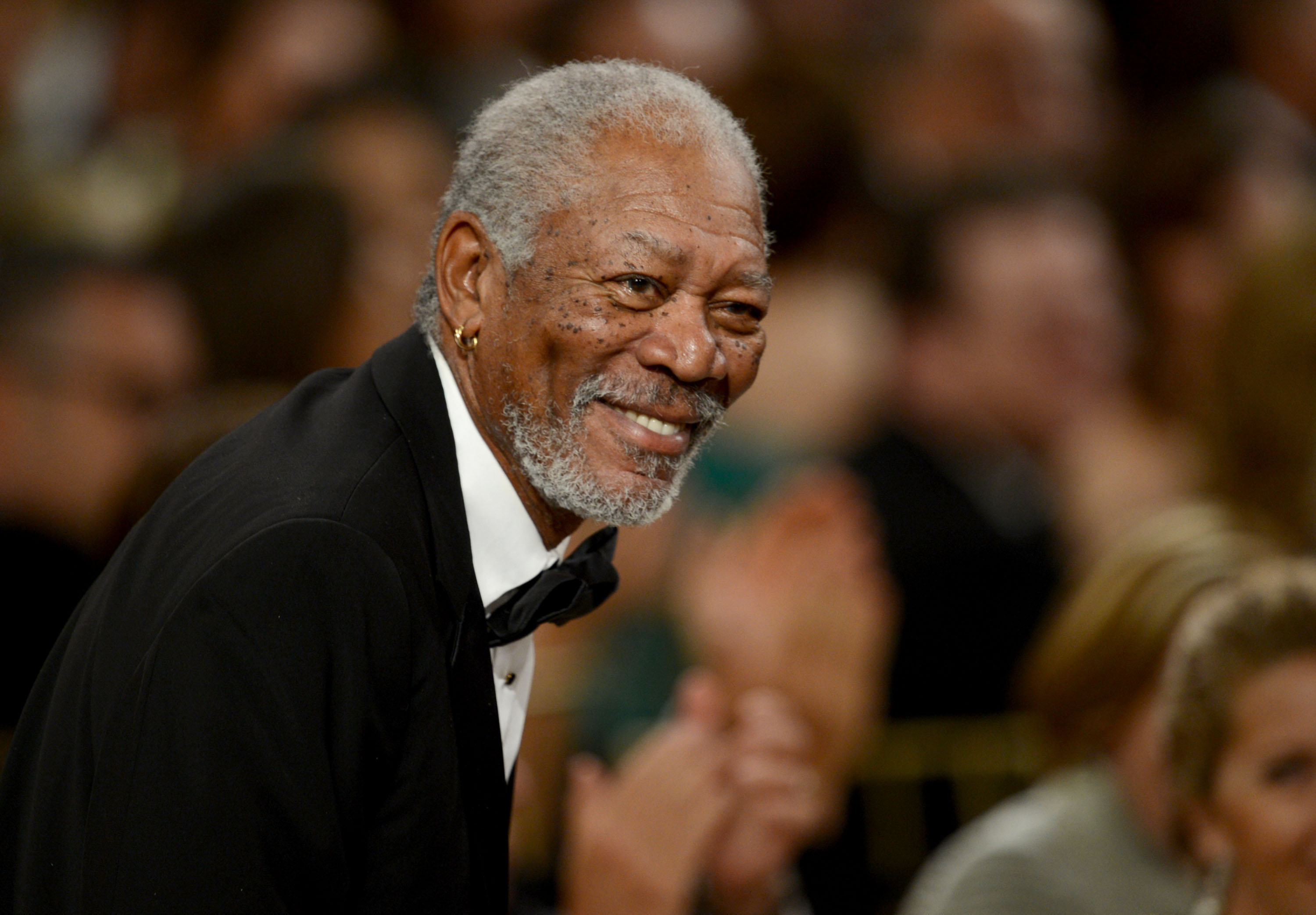 Actor Morgan Freeman attends the 40th AFI Life Achievement Award honoring Shirley MacLaine held at Sony Pictures Studios on June 7, 2012, in Culver City. (Credit: Kevin Winter / Getty Images)