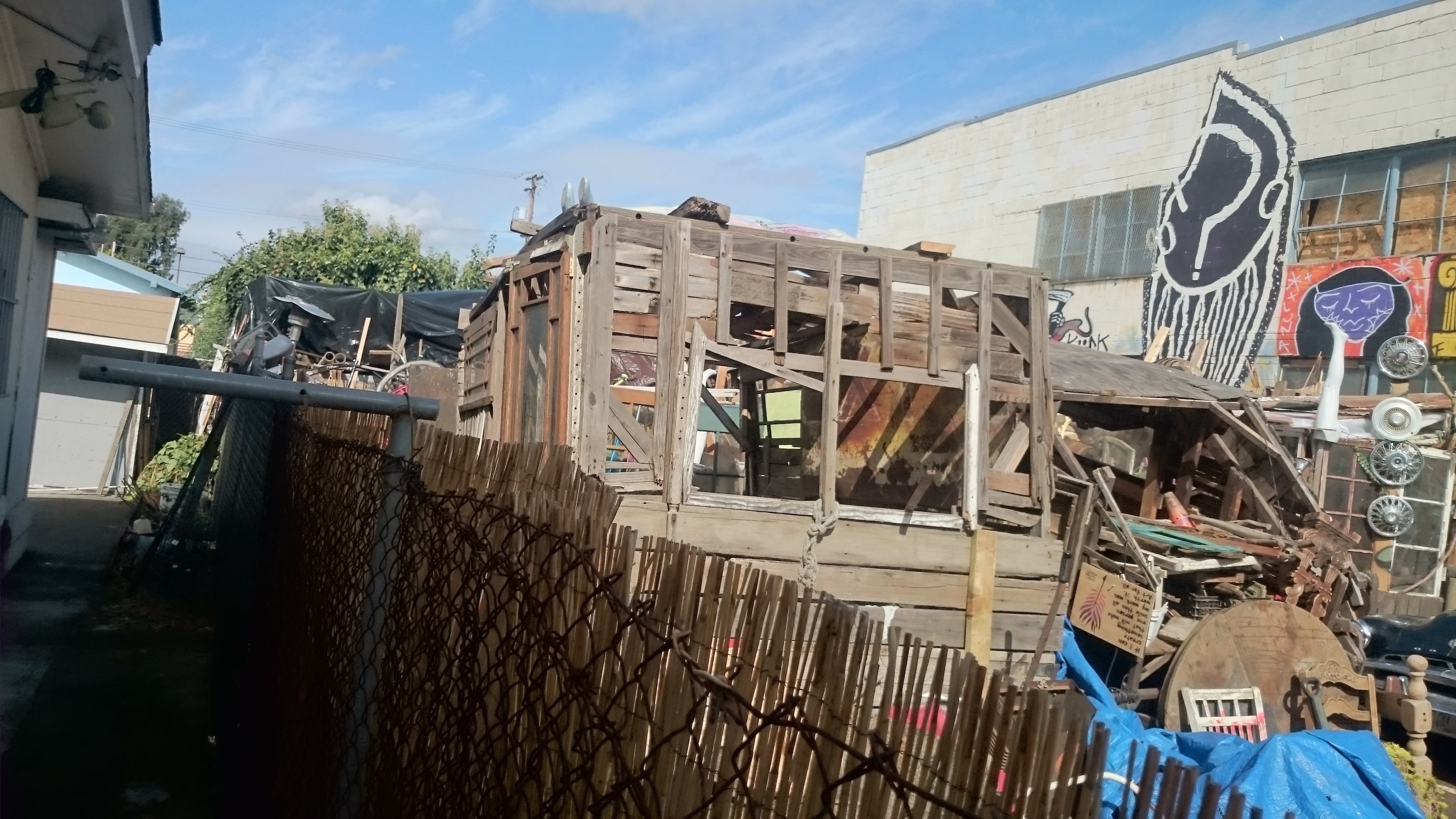 The warehouse where the fatal fire occurred had been cited for "illegal interior building structure" as recently as last month. (Credit: Alameda County Sheriff's Office)