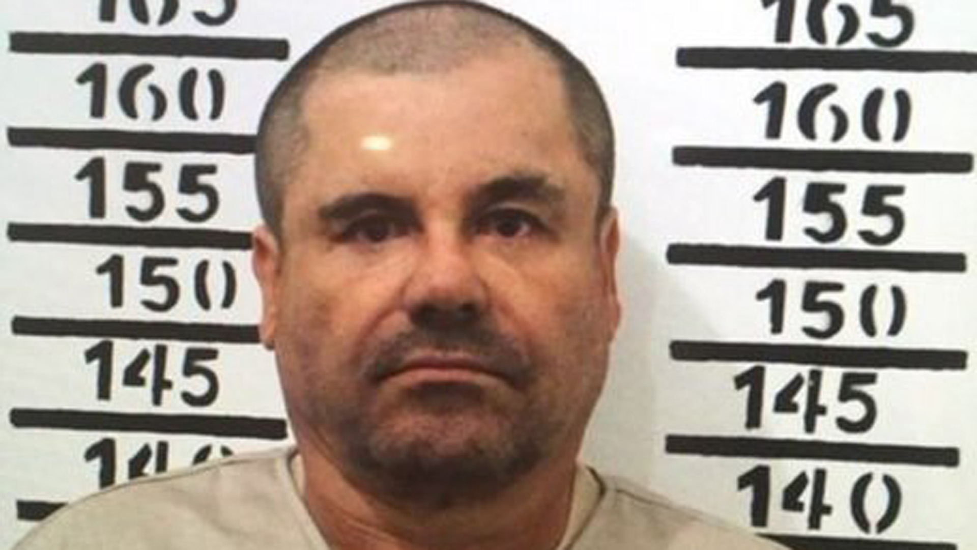 Joaquin “El Chapo” Guzman appears in a mugshot released by prison officials following the drug kingpin’s 2016 arrest.