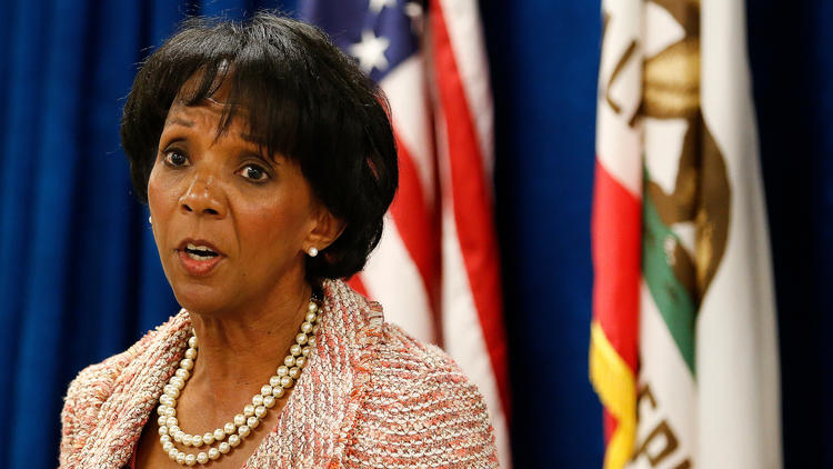 Los Angeles County District Attorney Jackie Lacey is seen in a file photo. (Los Angeles Times)