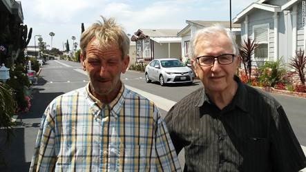 Frankie Kerrigan, left, and his father are shown in an undated photo provided by the family.