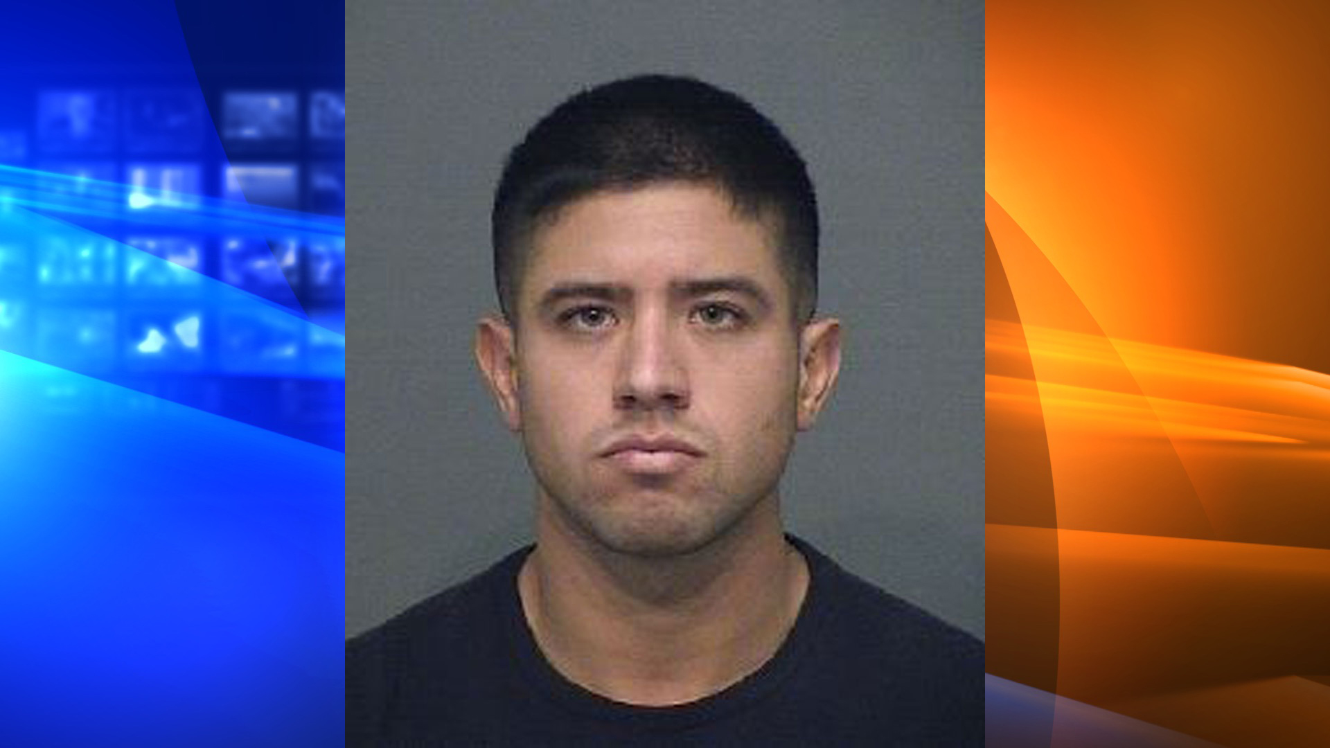 Gonzalo Castro is seen in a booking photo released by Huntington Beach police.