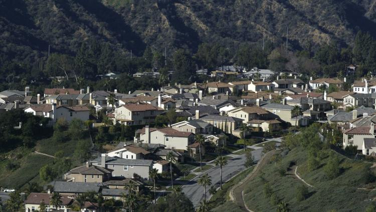 The gated La Viña community in Altadena is seen in this file photo. (Credit: Myung J. Chun / Los Angeles Times)