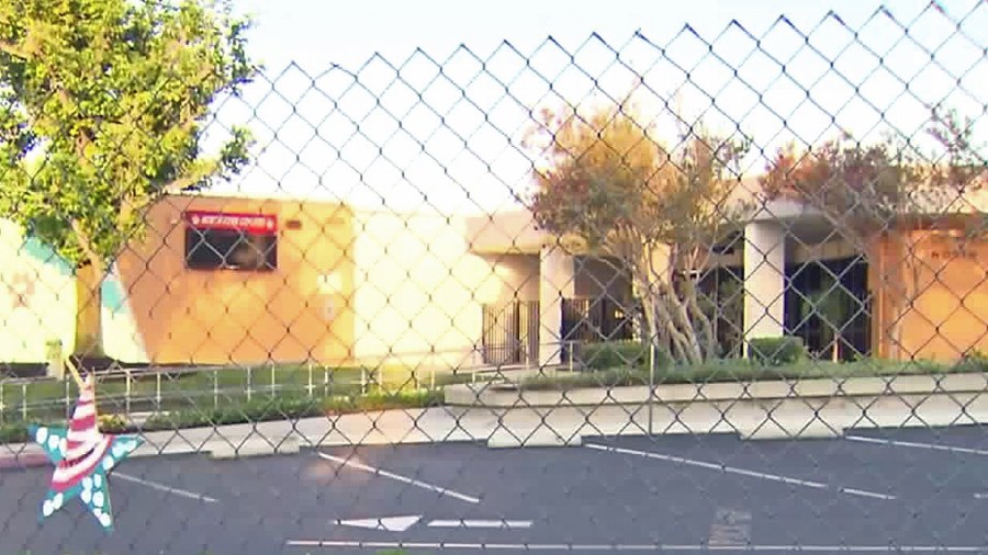 North Park Elementary School is seen prior to the first day of school on Aug. 7, 2017. (Credit: KTLA)