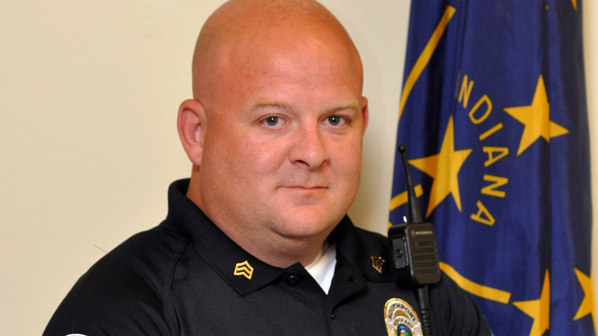 Lt. Aaron Allan is seen in an image provided by the Indianapolis Metropolitan Police Department.