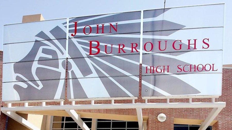 John Burroughs High student Virginia Begakis said she was pulled out of an honors class earlier this month because she wore a shirt with straps that were too thin during a 110-degree day. “School is telling us female bodies are distracting, and it’s wrong,” she said. (Credit Roger Wilson / Burbank Leader)