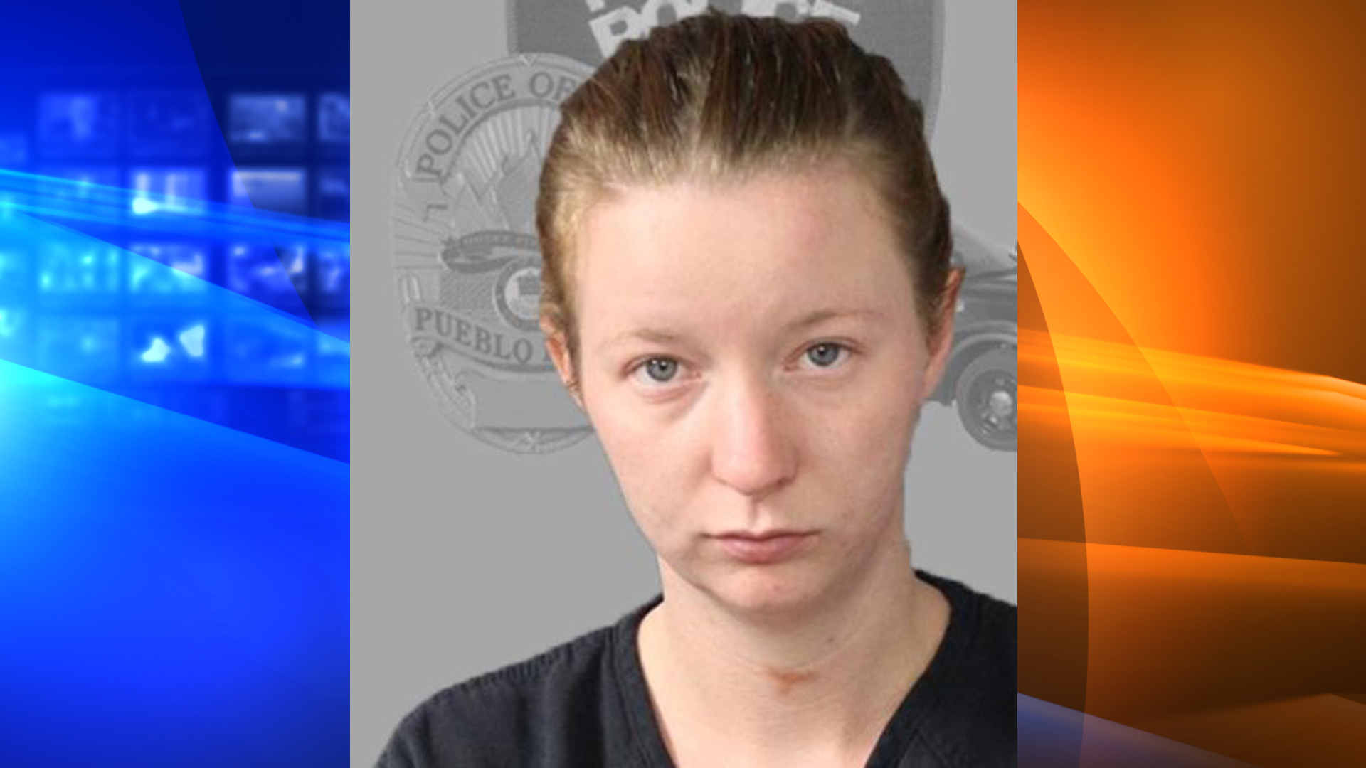 Brittany Humphrey is shown in a photo released by the Pueblo Police Department after her arrest Aug. 25, 2016.