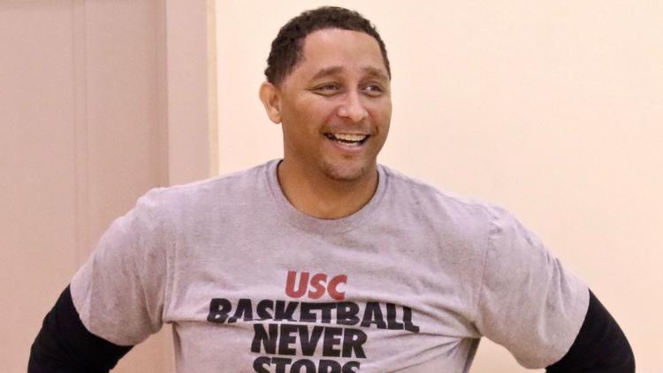 USC assistant basketball coach Tony Bland is seen in a file photo. (Credit: Shotgun Spratling / Los Angeles Times)