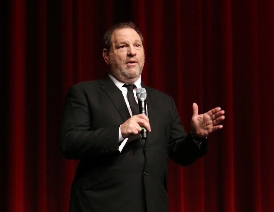 Producer Harvey Weinstein speaks at DGA Theater on Feb. 21, 2013, in Los Angeles. (Credit: Alexandra Wyman/Getty Images For TWC)