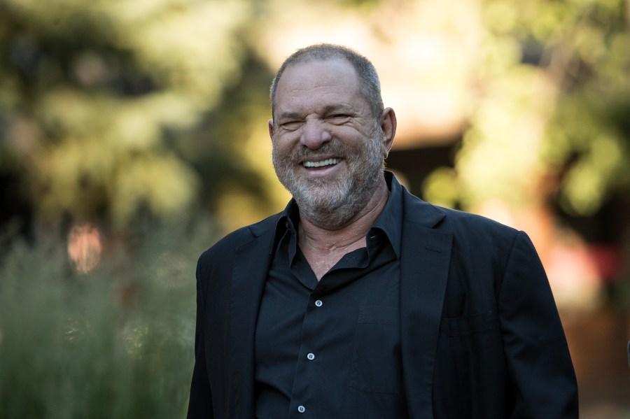 Harvey Weinstein, former co-chairman and co-founder of Weinstein Co., attends a conference in Sun Valley, Idaho. (Credit: Drew Angerer/Getty Images)