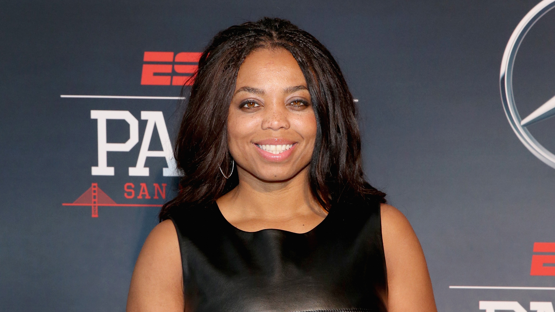 ESPN columnist Jemele Hill attends ESPN The Party on February 5, 2016 in San Francisco. (Credit: Robin Marchant/Getty Images for ESPN)