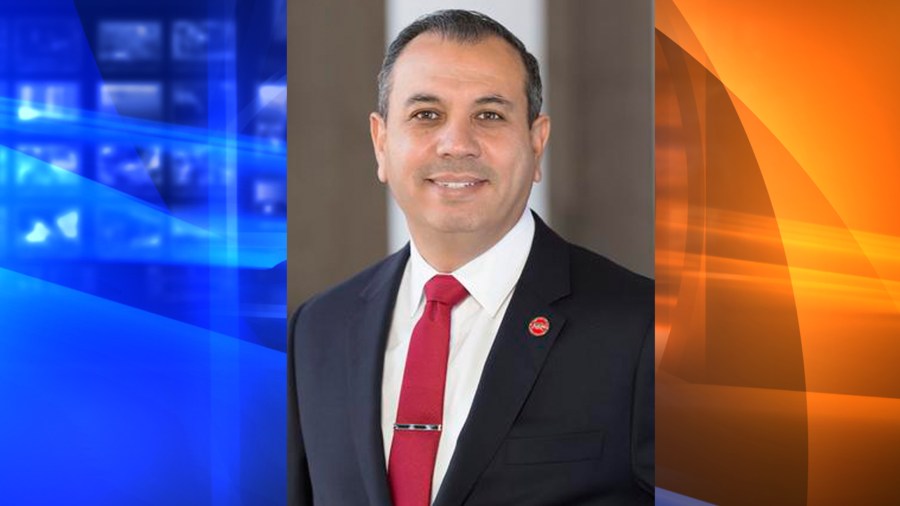 Sen. Tony Mendoza (D-Artesia) is seen in a photo posted alongside his biography on his website.