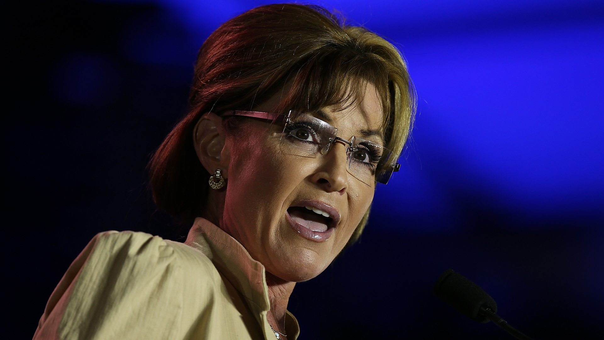 Former Alaska Gov. Sarah Palin speaks during the 2014 Republican Leadership Conference on May 29, 2014 in New Orleans, La. (Credit: Justin Sullivan/Getty Images)