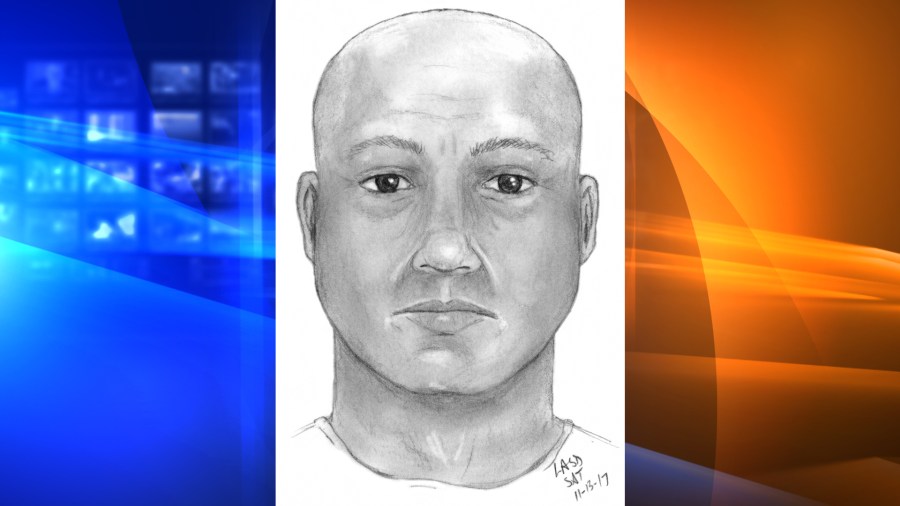 CHP released this sketch of a man who posed as a law enforcement officer in a Nov. 7, 2017, sex assault.