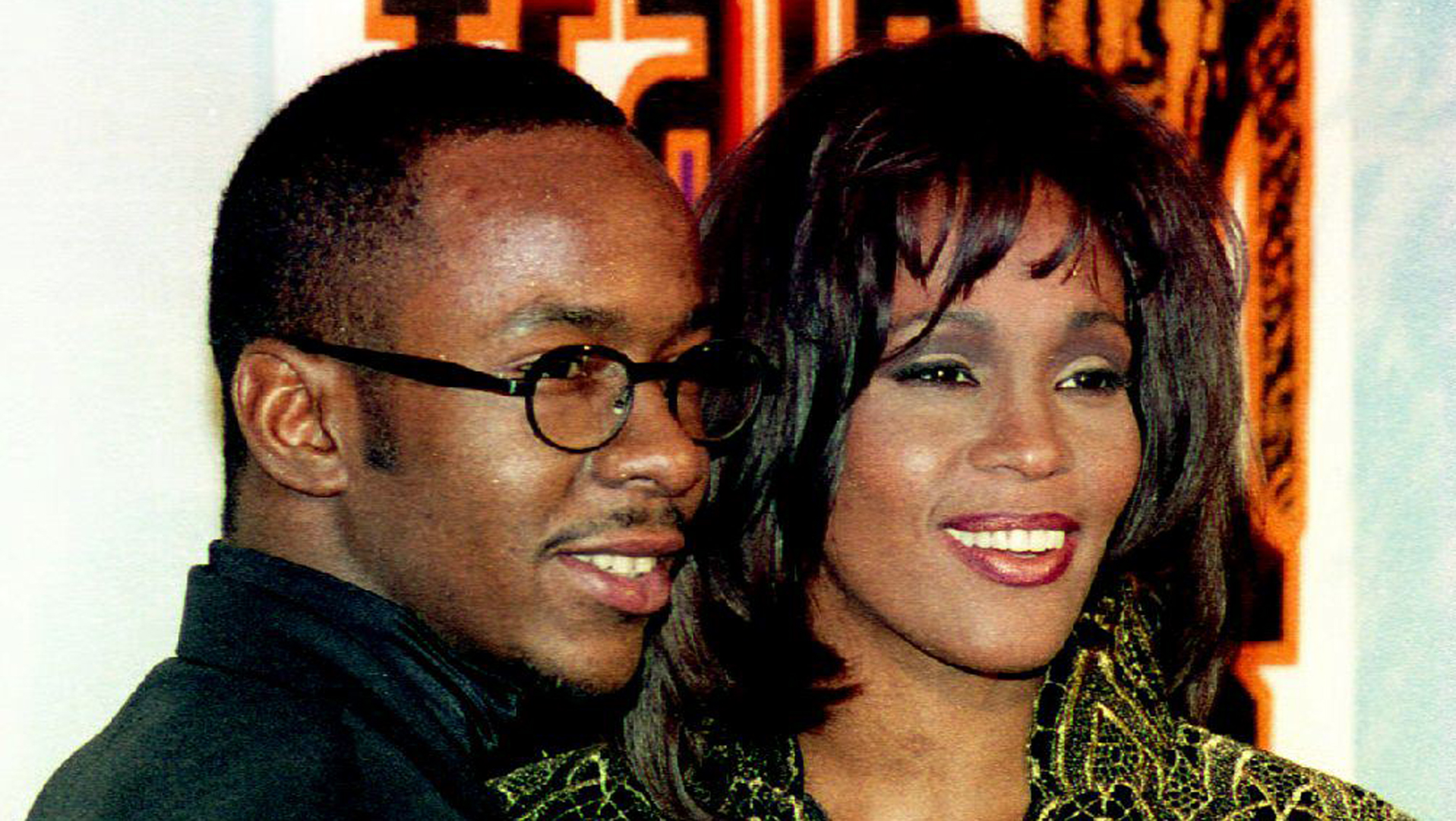 Bobby Brown and Whitney Houston are seen in a file photo. (Credit: VINCE BUCCI/AFP/Getty Images)