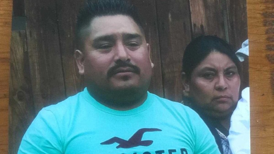 The GoFundMe campaign said that the couple had just dropped off their daughter at school and were on their way to look for work when the deportation officers attempted to stop them. (Credit: GoFundMe)