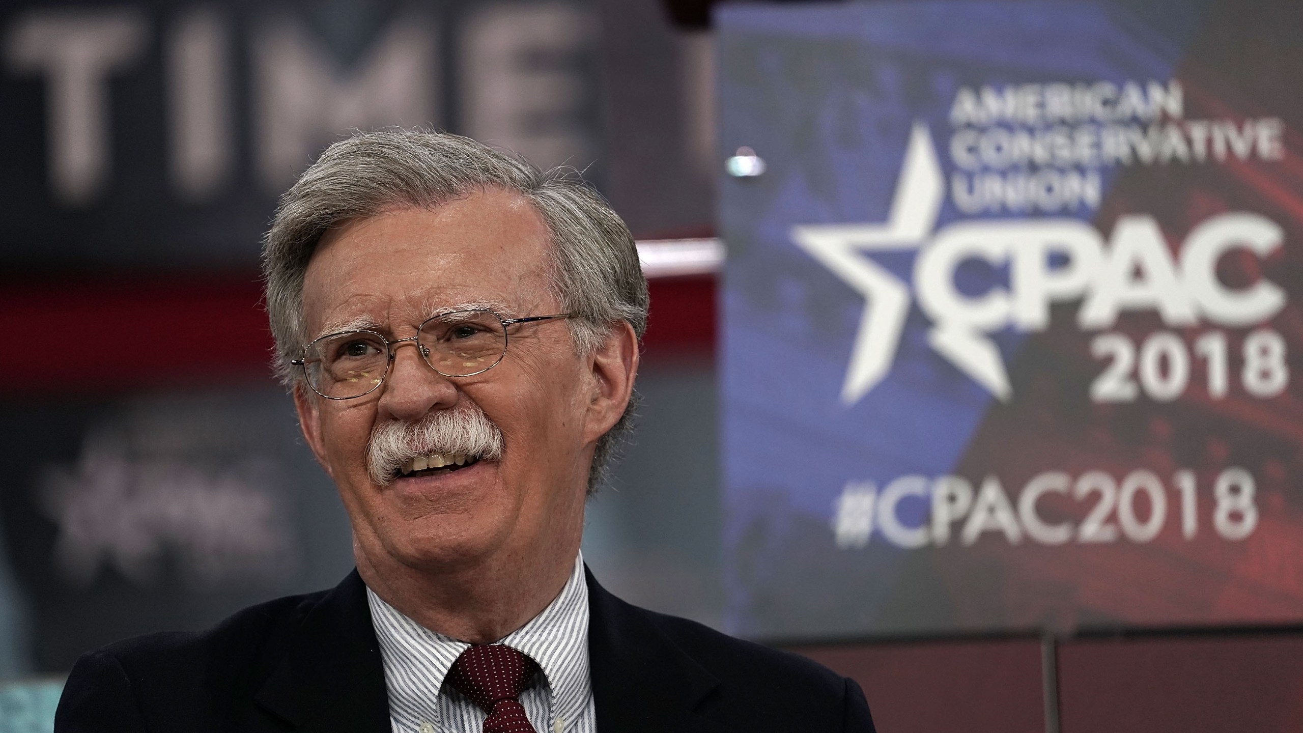 Former U.S. Ambassador to the United Nations John Bolton speaks during CPAC 2018 Feb. 22, 2018, in National Harbor, Maryland. The American Conservative Union hosted its annual Conservative Political Action Conference to discuss conservative agenda. (Credit: Alex Wong/Getty Images)