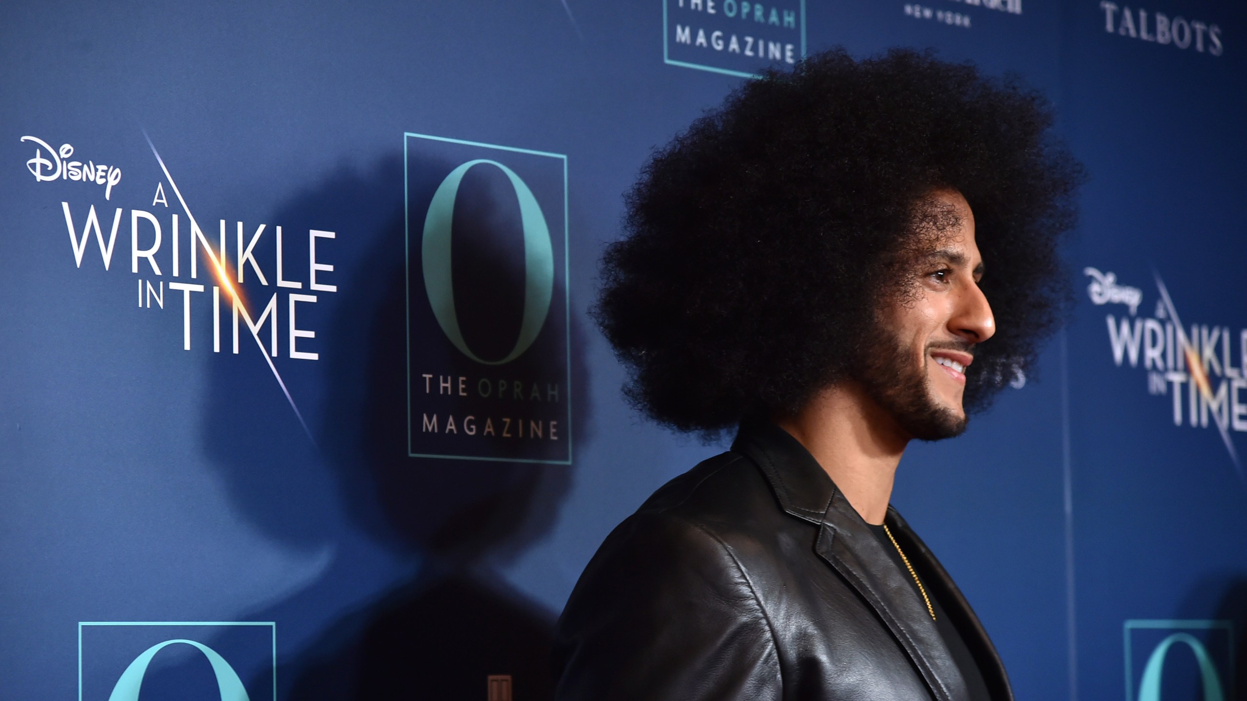 Colin Kaepernick attends a special screening of 'A Wrinkle In Time' at Walter Reade Theater on March 7, 2018 in New York City. (Credit: Mike Coppola/Getty Images)