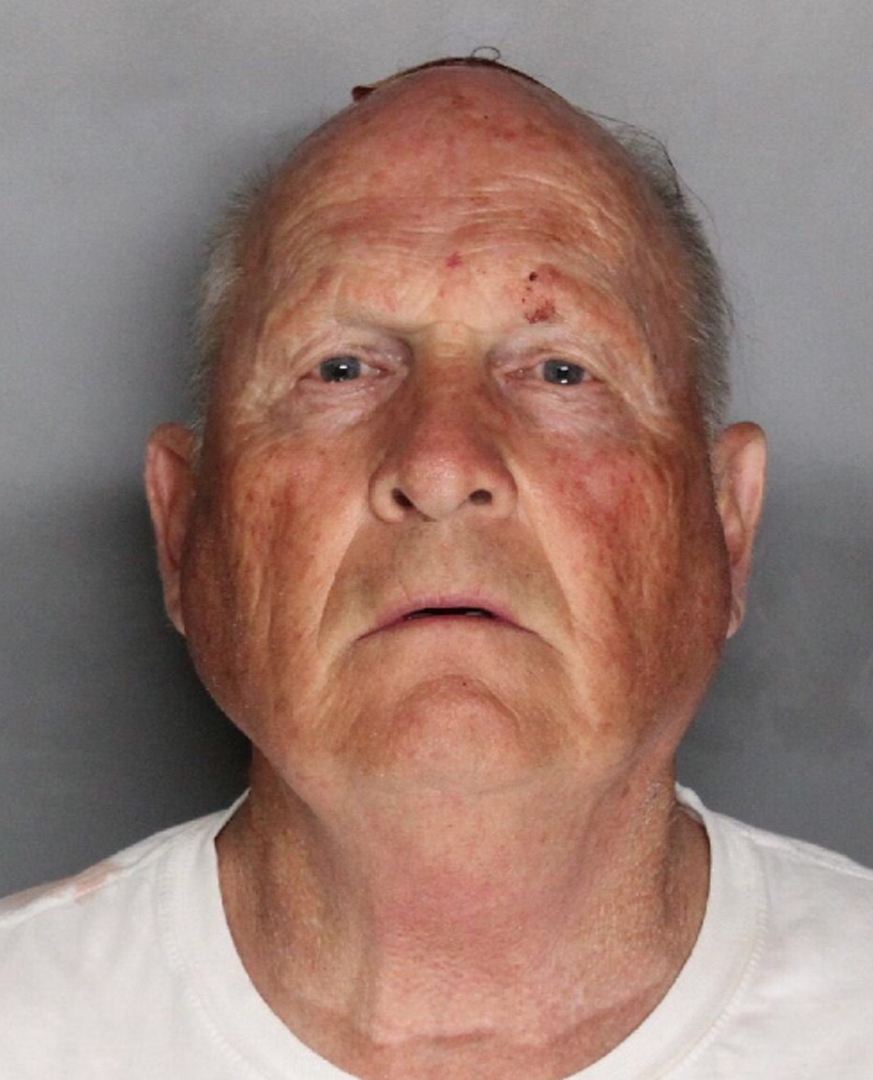 The booking photo for Joseph James DeAngelo, the suspected Golden State Killer, was released by the Sacramento County Sheriff's Department on April 25, 2018.