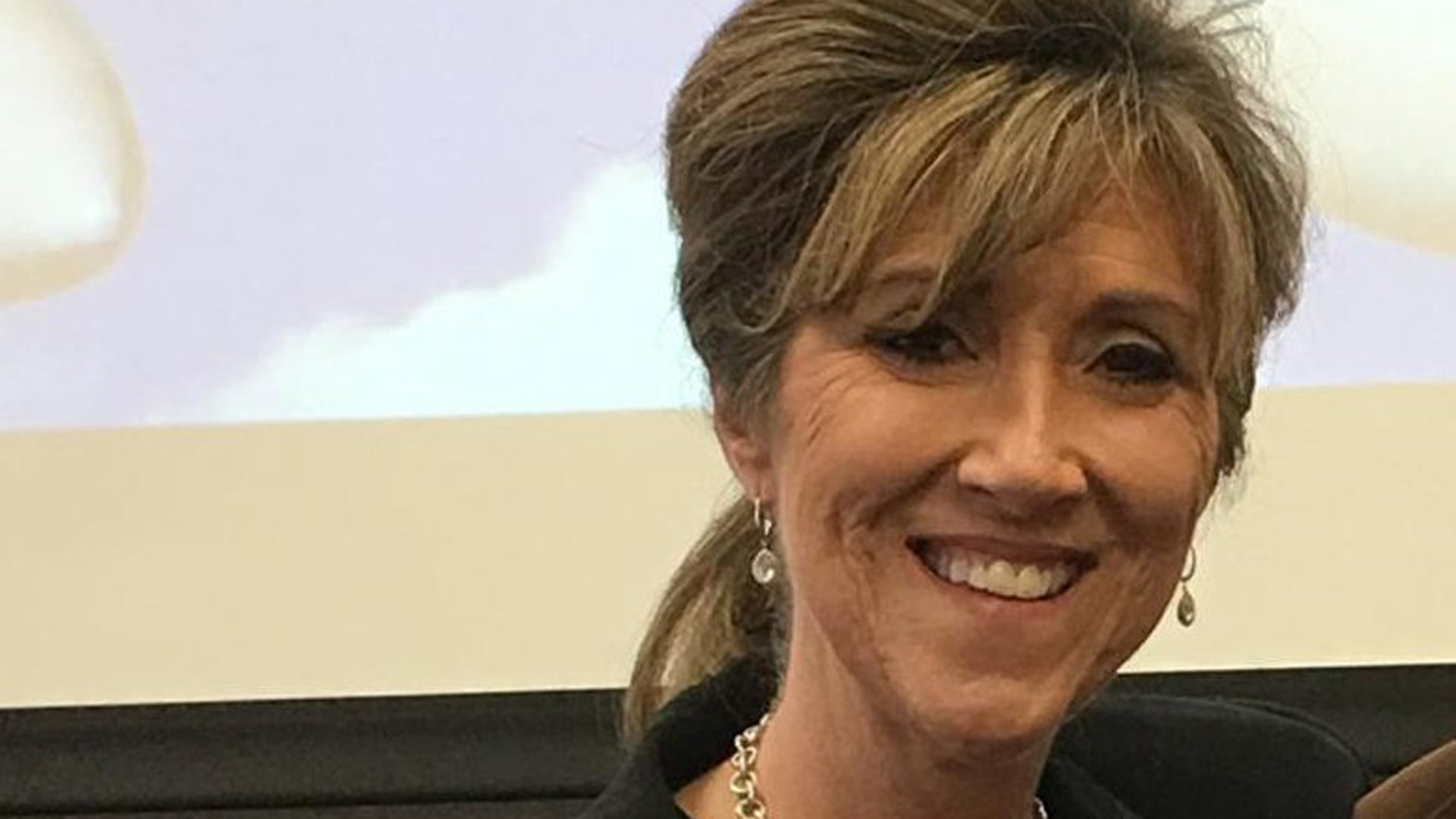 Tammie Jo Shults is shown in an undated photo. (Credit: Kevin Garber/MidAmerica Nazarene University via CNN)