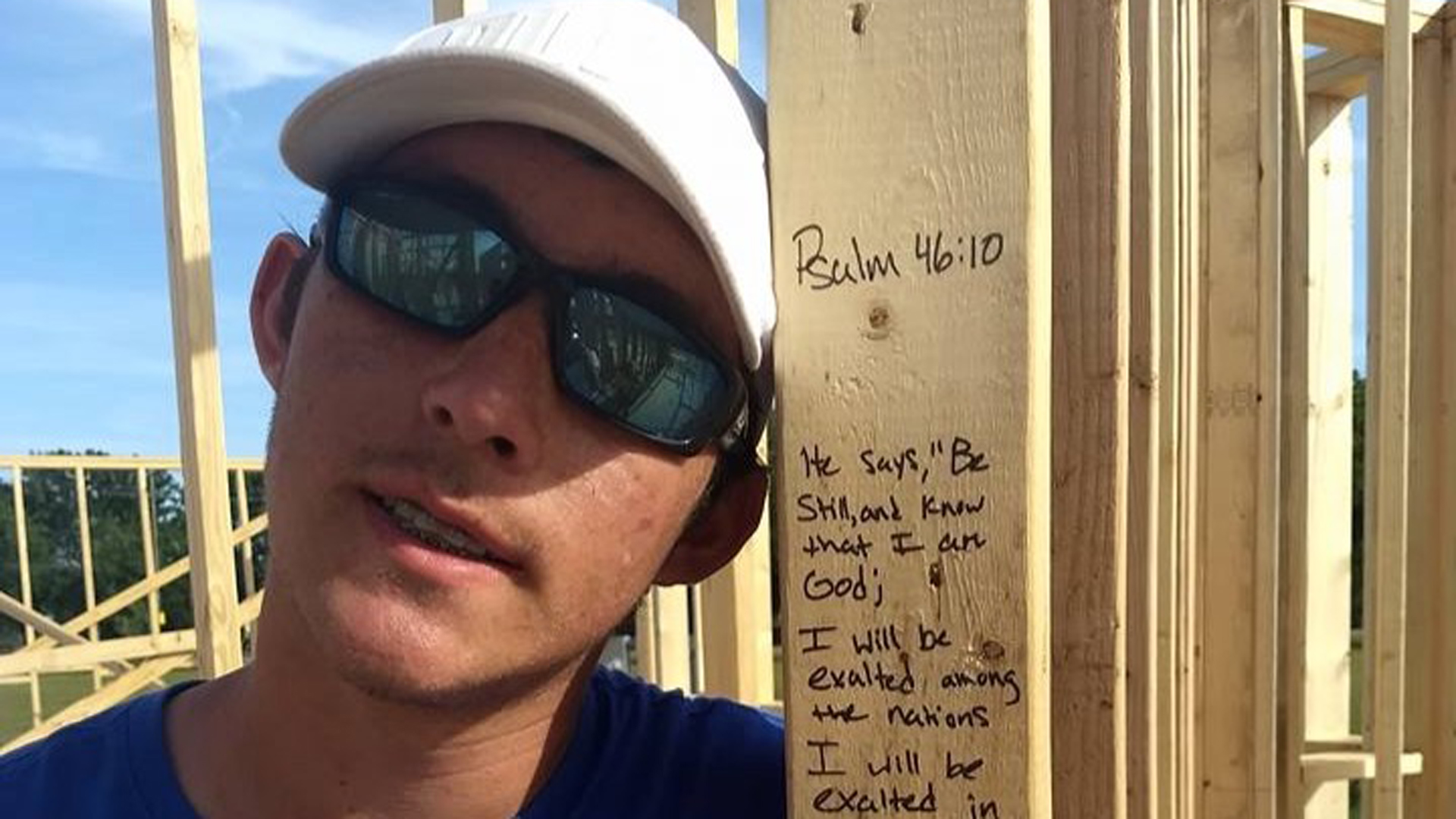 Christian "Riley" Garcia is seen in a photo posted to a GoFundMe page.