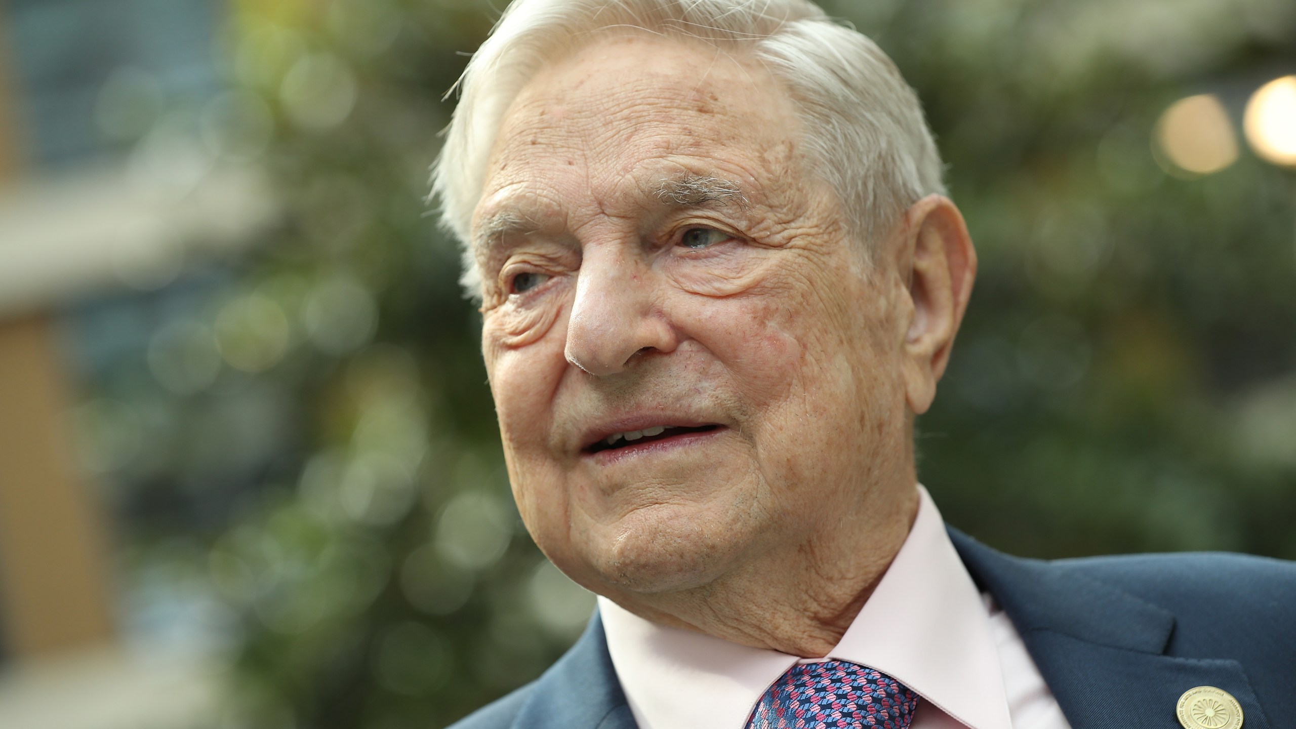 Financier and philanthropist George Soros attends the official opening of the European Roma Institute for Arts and Culture at the German Foreign Ministry on June 8, 2017. (Credit: Sean Gallup/Getty Images)