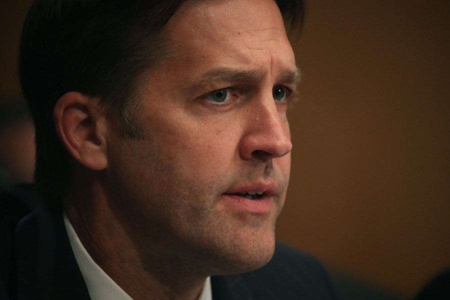 Sen. Ben Sasse, R-NE, listens during a hearing in the Hart Senate Office Building on Capitol Hill on Oct. 4, 2017 in Washington, D.C. (Credit: Mark Wilson/Getty Images)