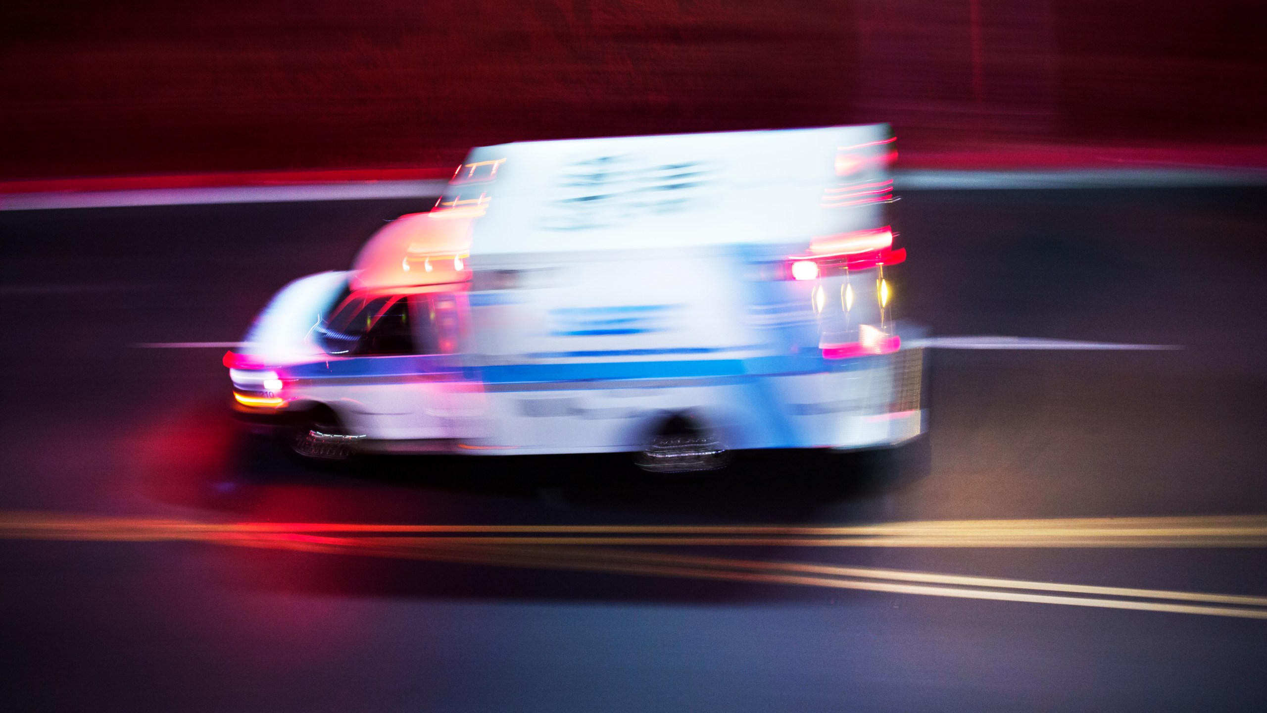 An ambulance is seen in a file photo. (Credit: iStock / Getty Images Plus)