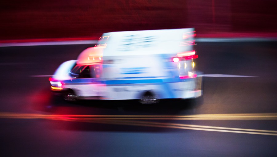 An ambulance is seen in a file photo. (Credit: iStock / Getty Images Plus)