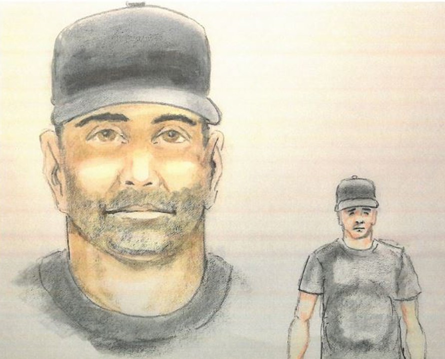 The Yucaipa Department released a sketch on June 15, 2018, of a man wanted on suspicion of exposing himself in May to girls in Yucaipa and Beaumont.