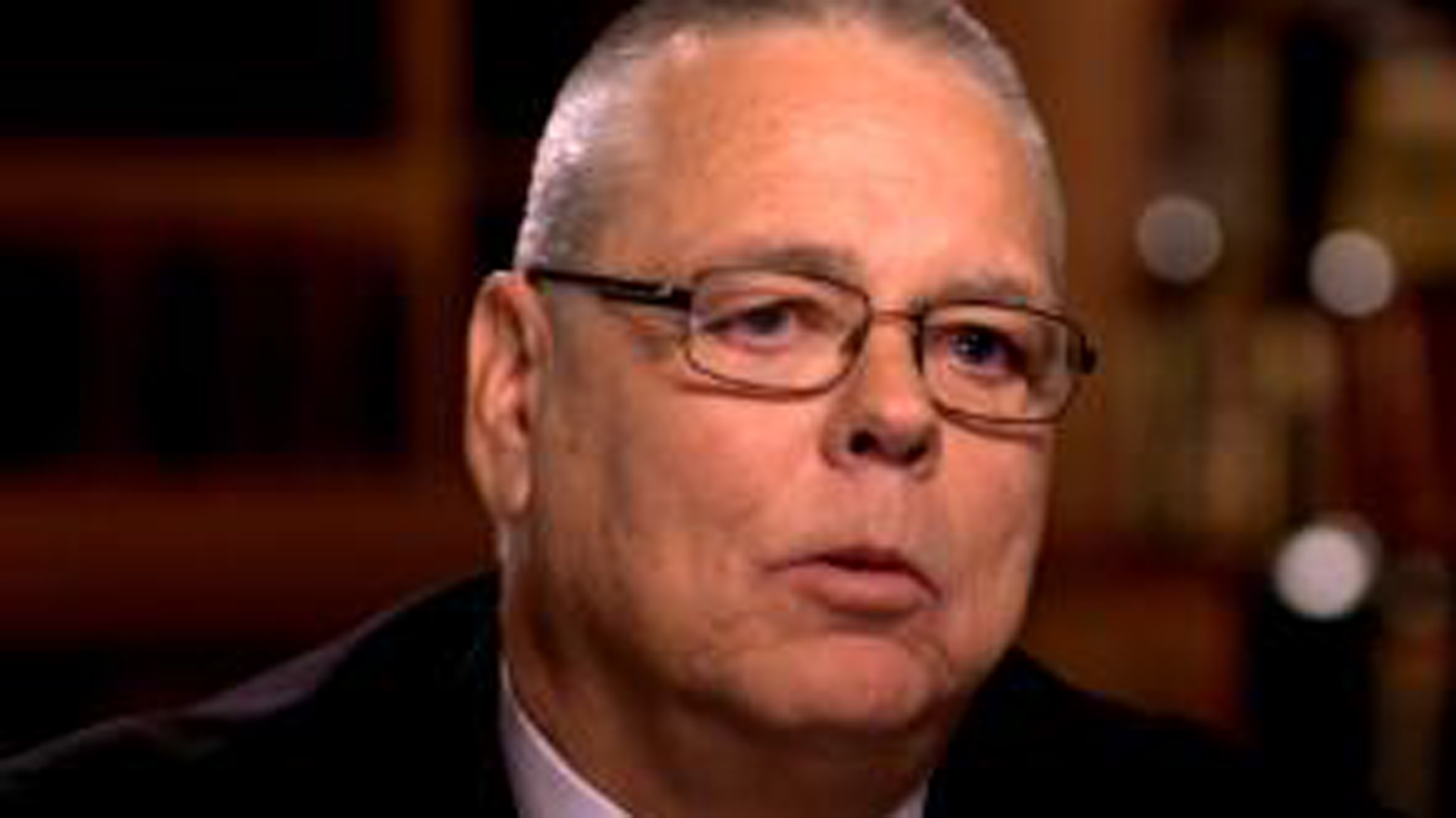 Former school resource officer Scot Peterson, shown in an interview with NBC.