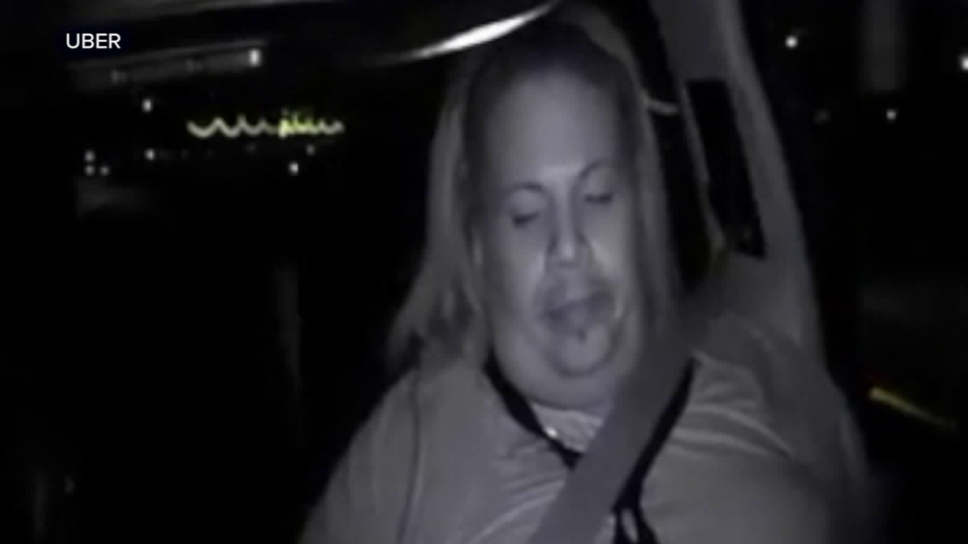 Uber operator Rafaela Vasquez is seen in this dashcam footage released by Uber.