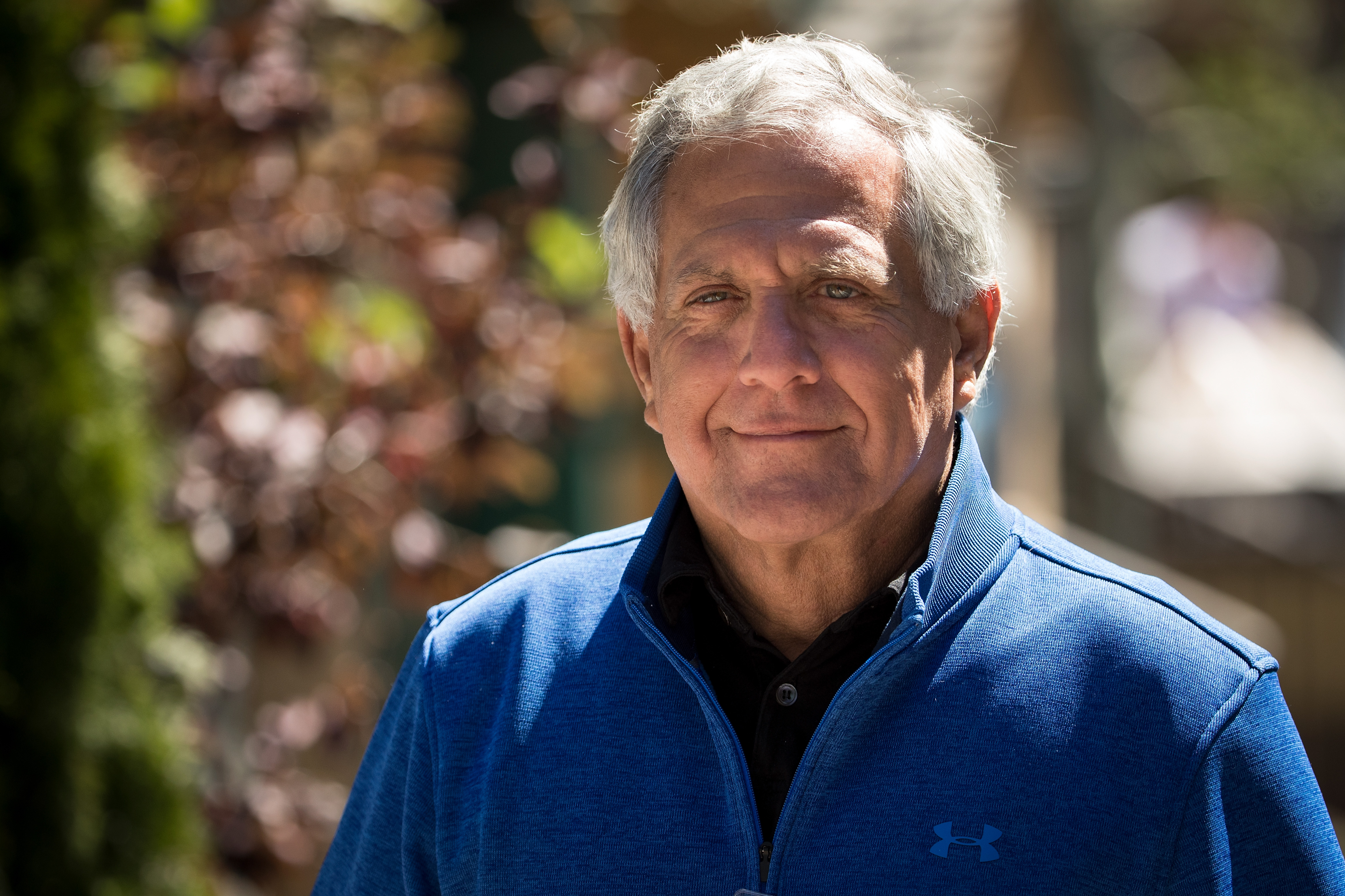 Leslie 'Les' Moonves, president and chief executive officer of CBS Corporation, attends the third day of the annual Allen & Company Sun Valley Conference, July 13, 2017, in Sun Valley, Idaho. (Credit: Drew Angerer/Getty Images)