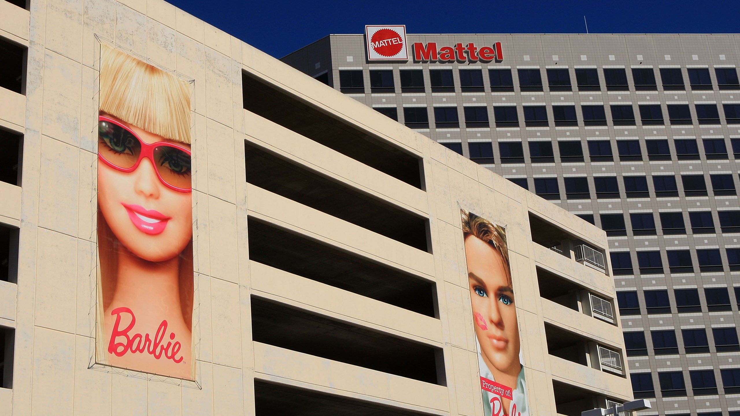 Mattel Inc. offices are seen on Feb. 2, 2009 in El Segundo. (Credit: David McNew/Getty Images)