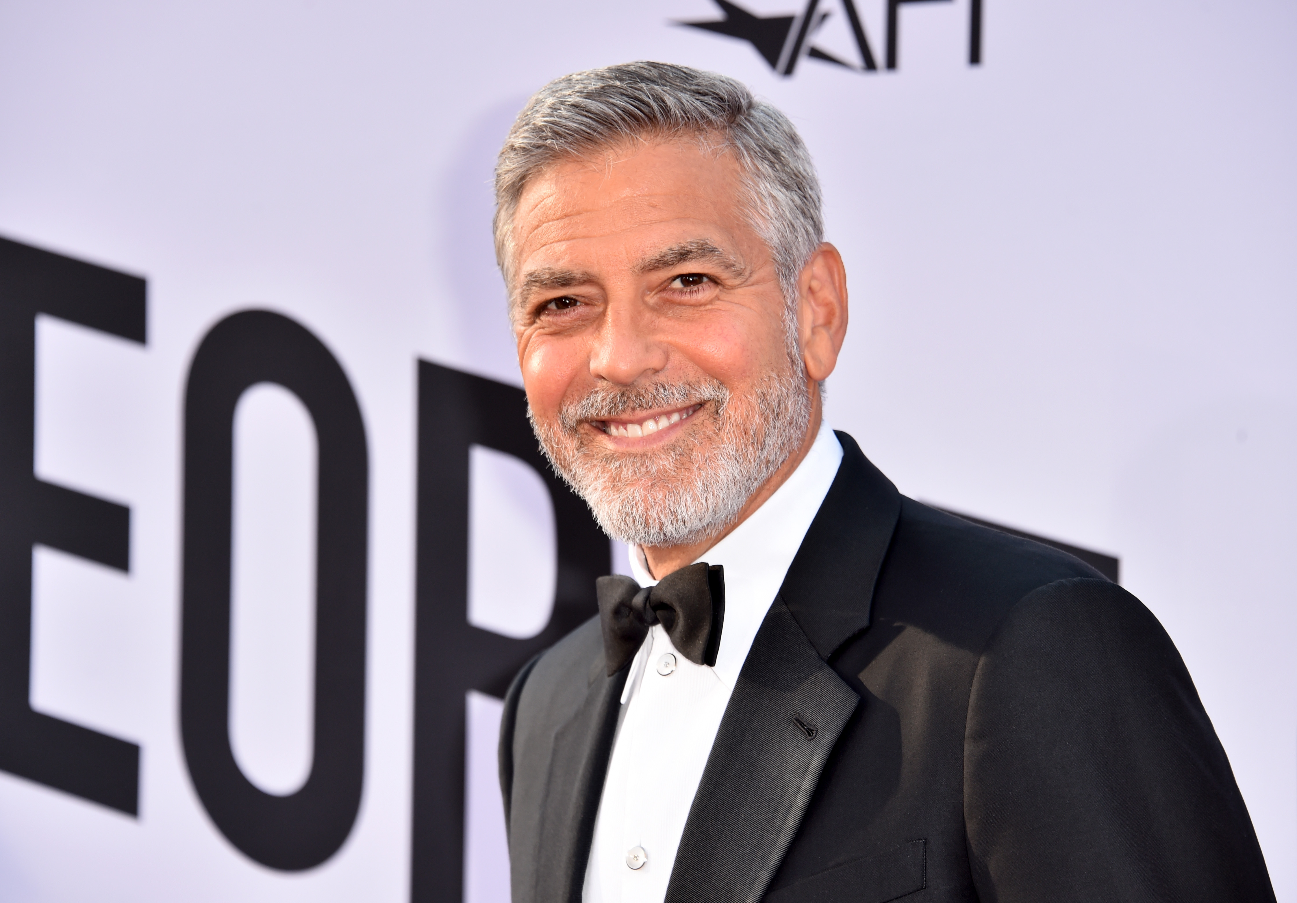 George Clooney attends American Film Institute's 46th Life Achievement Award Gala at the Dolby Theatre on June 7, 2018 in Hollywood. (Credit: Alberto E. Rodriguez/Getty Images for Turner)