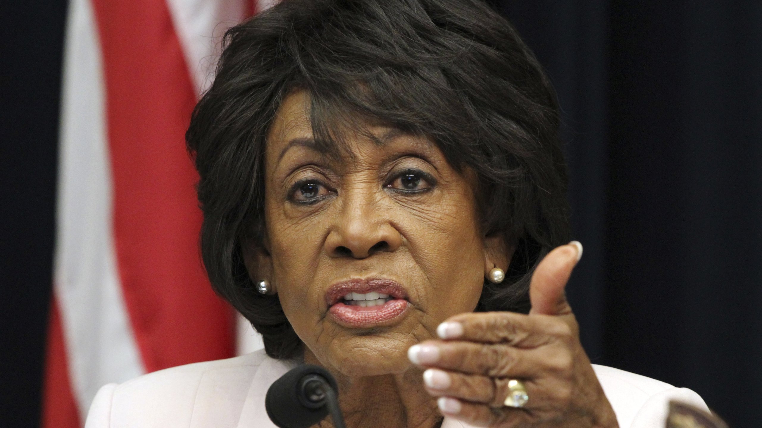 Nearly 200 black female leaders and allies outside of Congress have signed a letter calling on top congressional Democrats to defend Rep. Maxine Waters after she was criticized by members of her own party for urging people to protest President Donald Trump's Cabinet members in public spaces. (Credit: Jacquelyn Martin/AP via CNN)