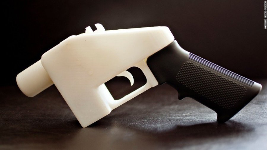 A settlement between gun-rights activists and the government has cleared the way to post plans for 3-D printed guns online. (Credit: Marisa Vasquez via CNN)