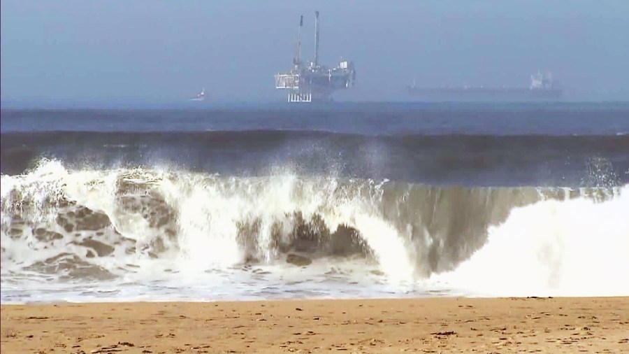 A powerful Southern California wave is seen in this file photo.