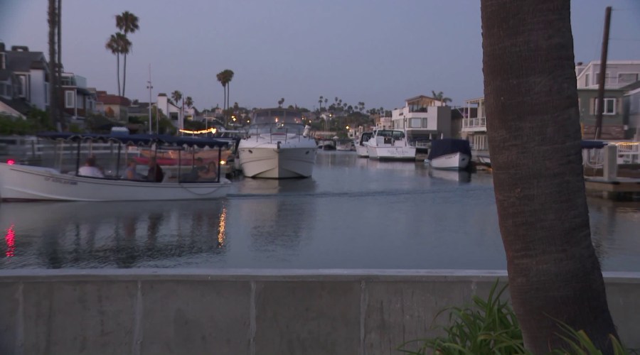 King tides video post on July 14, 2018. (Credit: KTLA)